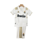 real madrid 11-12 Home Retro Kids Kit Soccer Jersey