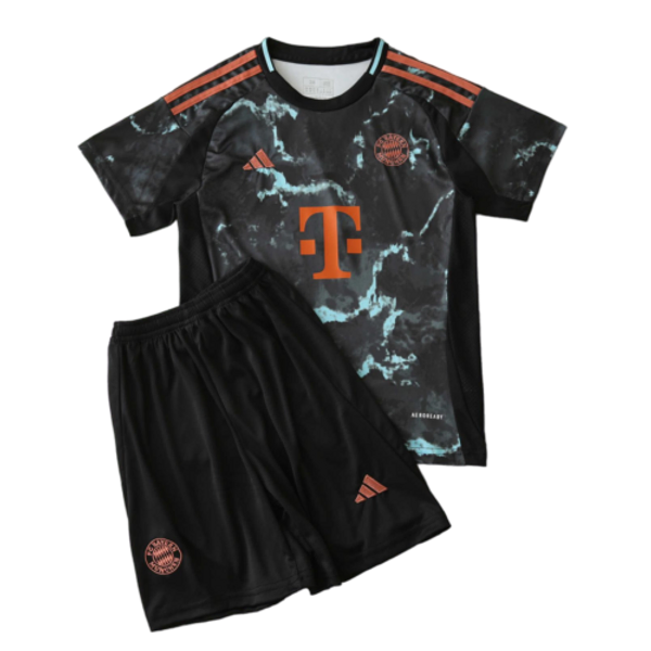 24-25 Bayern Munich Away Kids Soccer Jerseys