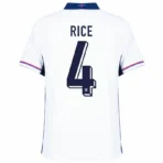 England Home Rice 4 Shirt 2024-2025 Player version  Size£ºS-2XL Non-Customize - Image 2