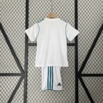 real madrid 17-18 Home Retro Kids Kit Soccer Jersey - Image 3