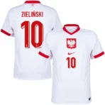 Poland Nation Home Zieli¨½ski 10 Shirt Euro 2024-2025 Fan / Player version  Size£ºS-2XL Non-Customize - Image 9