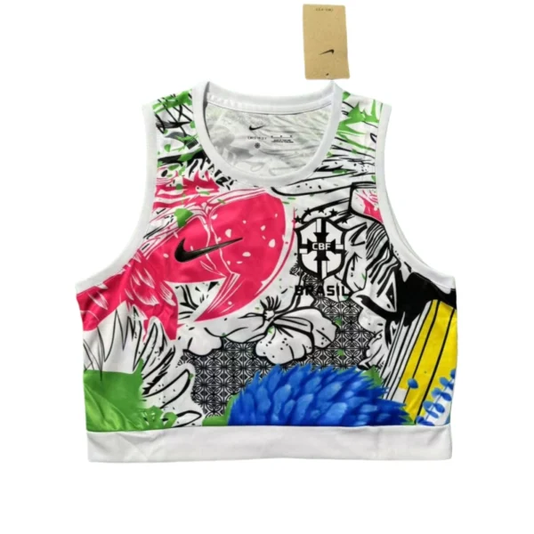 Brazil  Multi-Style Women's Football Vest 2025