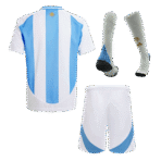 Kids Argentina Custom Home Full Soccer Kits 2024 - Image 2