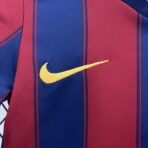 Barcelona Home 09-10 Retro Kids Kits Children Shirt Football Jersey - Image 4