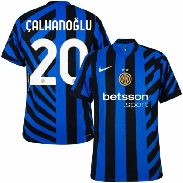 Inter Milan Home ?alhano?lu 20 Shirt 2024-2025 Fan version Size£ºS-4XL£¨Non-Customize£©