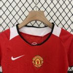 Manchester United 05-06 Home Retro Kids Kits Youth Apparels Jersey - Image 6