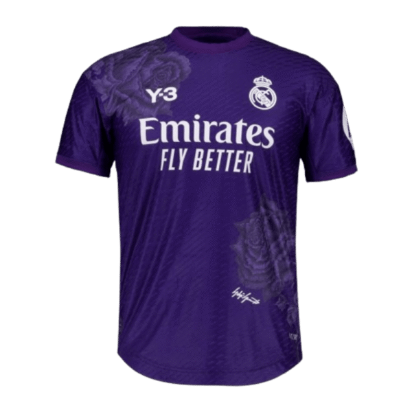 Y3 real madrid 24-25 Purple Shirt Football Jersey