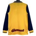 Arsenal Retro Long Sleeve  Away Football Shirt   1996-1997 - Image 2