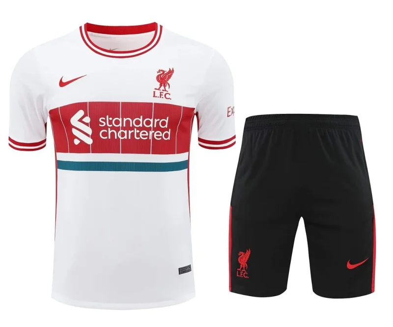 32-3.webp Liverpool Training Wear White Suit Shirt 2024/2025 - Image 1