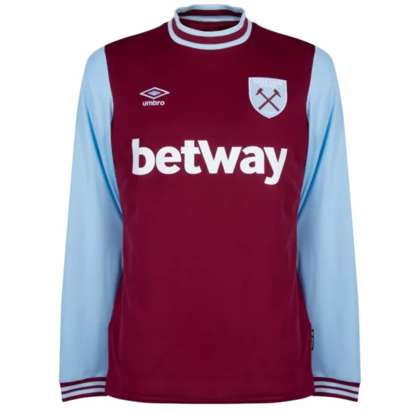 West Ham United Home  Long sleeves Shirt 2024-2025