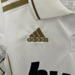 real madrid 11-12 Home Retro Kids Kit Soccer Jersey - Image 4