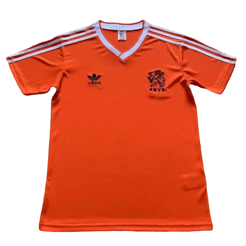 3db9bfc196.webp Netherlands 1986 Retro Jersey Home - Image 1