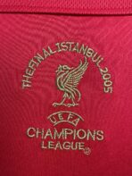 Retro Liverpool FC Home Football Jersey Long Sleeve 2004/2005 - Image 5