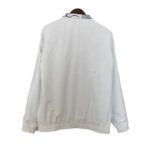 real madrid Double Sided Windbreaker White Jacket 2024 - Image 3