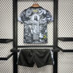 2024 Brazil Christ the Redeemer Special Kids Kit Football Jersey - Image 4