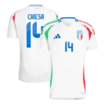 2024 EURO Italy Away Jersey BARELLA #18 CHIESA #14 DIMARCO #3