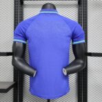 Brazil Nike Men's 2024 Slim Fit POLO Shirt - Blue - Image 3