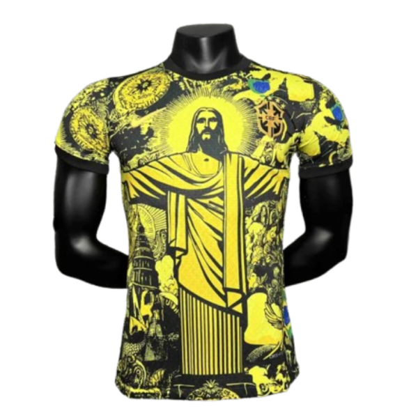 2024 Brazil Christ the Redeemer Special Kit Player Version Shirt Football