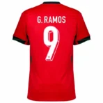 Portugal Home G.Ramos 9 Shirt 2024-2025 Fan / Player version  Size£ºS-2XL Non-Customize - Image 2