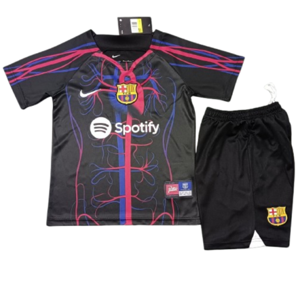 Barcelona 23-24 Kids x Patta Culers del M¨®n Special Edition Soccer Jersey