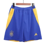 2024 Spain Nation Home Soccer Shorts Euro - Image 4