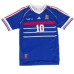 1998 France Retro Jersey Home World Cup - Image 3