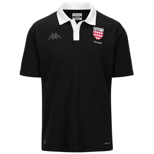Morocco Nation 100th Anniversary Black Player Edition Polo Shirt 2024-25