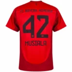 Bayern Munich Home Musiala 42 Shirt 2024-2025 Fan version  Size£ºS-4XL Non-Customize - Image 2