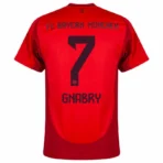 Bayern Munich Home Gnabry 7 Shirt 2024-2025 Fan version  Size£ºS-4XL Non-Customize - Image 2