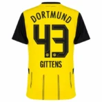 Borussia Dortmund Home Gittens 43 Shirt 2024-2025 Player version Size£ºS-2XL Non-Customize - Image 2