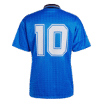 Retro Argentina Nation Jersey #10 Away Soccer Uniform Kids And Adult Kit 1994 - Image 3
