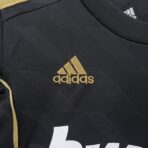 real madrid 11-12 Away Retro Kids Kit Football Jersey - Image 4