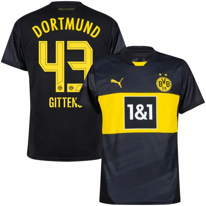 707-170712c281.webp Borussia Dortmund Away Gittens 43 Shirt 2024-2025 Player version Size£ºS-2XL Non-Customize - Image 1