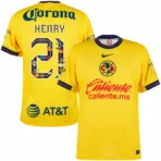 Club America Home Henry 21 Shirt 2024-2025 Fan version Size£ºS-4XL Non-Customize