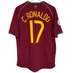 Portugal National Team Home Retro C. Ronaldo 17 £¨ CR7 £©Shirt 2006-2007  Non-Customize
