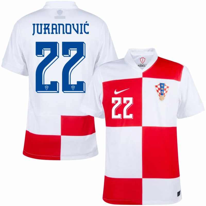 894-225440d85b.webp Croatia Home Juranovi? 22 Shirt 2024-2025 Player version Size£ºS-2XL Non-Customize - Image 1