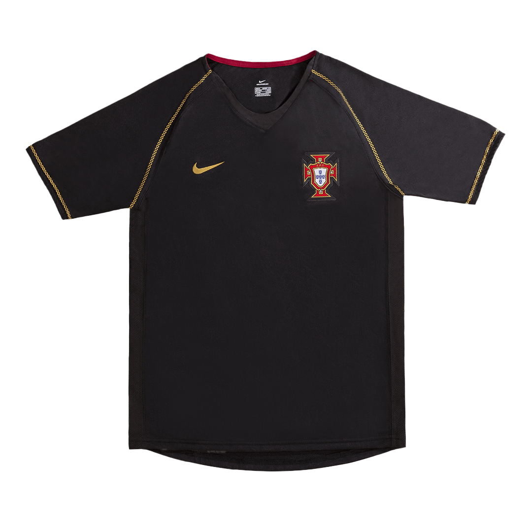 8c5f92a2b6.png Nike Portugal Retro Jersey Away Soccer Shirt 2006 - Image 1