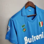 Napoli 1987/88 Retro Jersey Home - Image 7