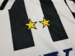 1996-97  Juventus Del Piero #10 Zidane #21 Retro Jersey Home Replica - Image 6