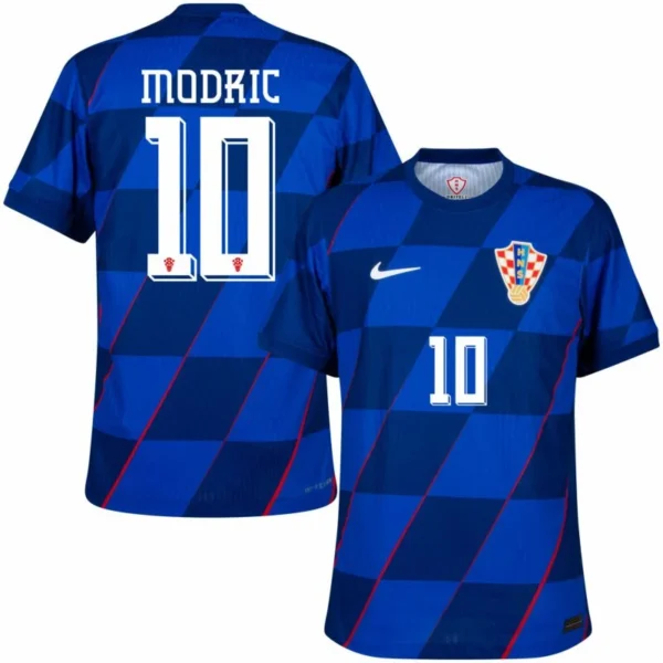 Croatia Away Modri? 10 Shirt 2024-2025 Player version Size£ºS-2XL Non-Customize