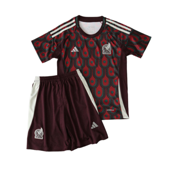 Kids Adidas Mexico Copa Am¨¦rica Home Soccer Kits 2024