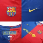 Barcelona A.INIESTA #8 UCL Final Retro Jersey Home 2008-09 - Image 3