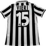 1996-97  Juventus Del Piero #10 Zidane #21 Retro Jersey Home Replica - Image 4