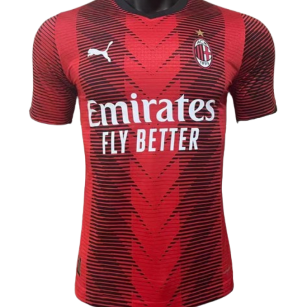 23-24 AC Milan Jersey Home Player Version