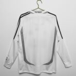 Adidas real madrid Retro Jersey Home Long Sleeve Soccer Shirt 2006-07 - Image 2