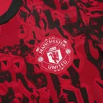 Manchester United Pre-Match Vest 2023/24 Jersey Red - Image 3