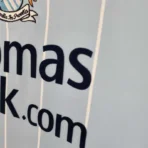 Manchester City 2007/08 Retro Home Jersey - Image 5