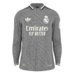 24-25 real madrid Third Away Soccer Jersey Player Version Long Sleeve