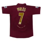 05-06 Arsenal Henry #14 Bergkamp #10 Pires #7 FABREGAS #15 Retro Jersey Home - Image 6