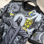 2024 Brazil Nation Christ the Redeemer Special Kit Shirt Football Soccer Jersey - Image 7